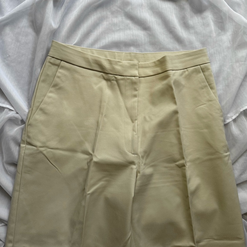 Karen Millen Premium Tailored Lined Mid Rise Wide Leg Pants - Picture 4 of 6